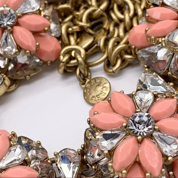 J. Crew Peach Jeweled Necklace - Picture 3 of 3